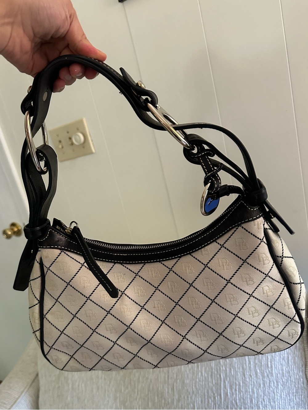 Dooney & Bourke Hobo Monogram Signature Leather handbag